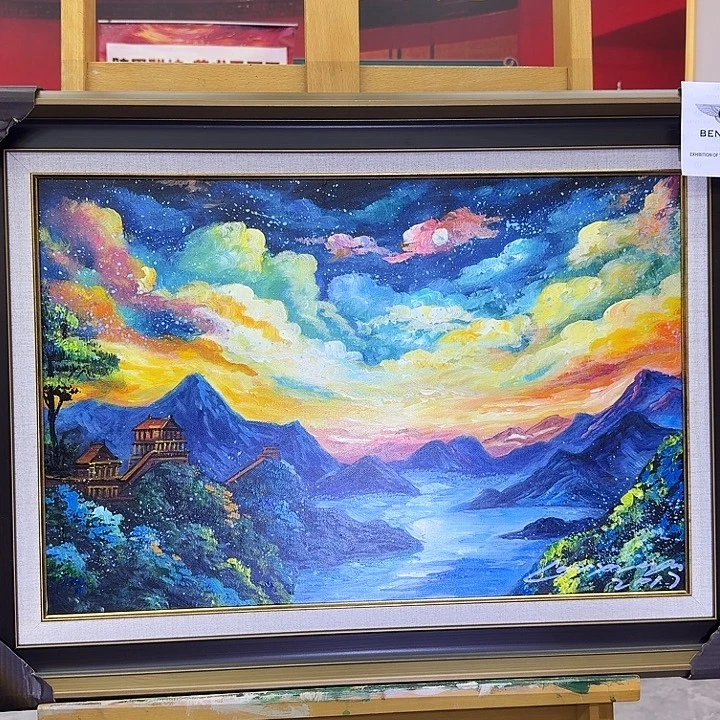 国画曹雪岩老师书画作品