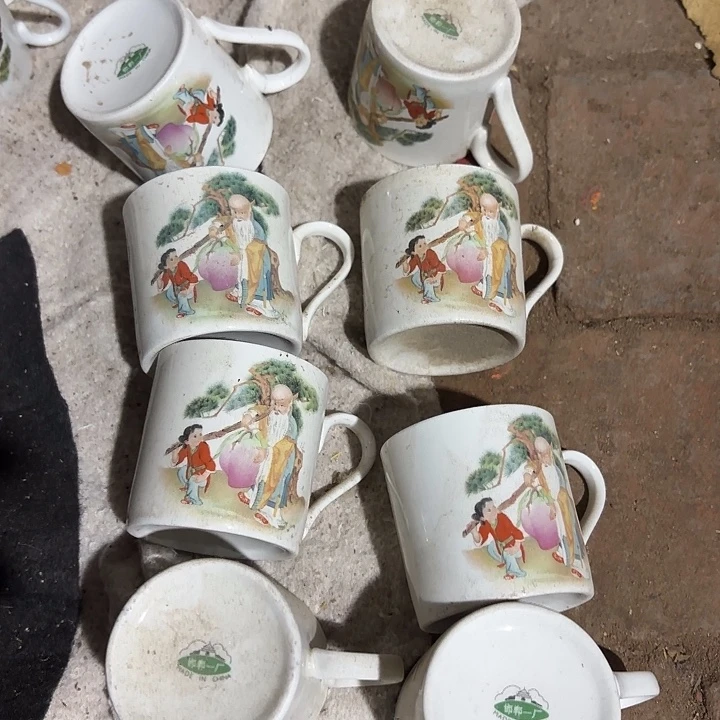 摆件，烧制问题都是正常的1号到手8个