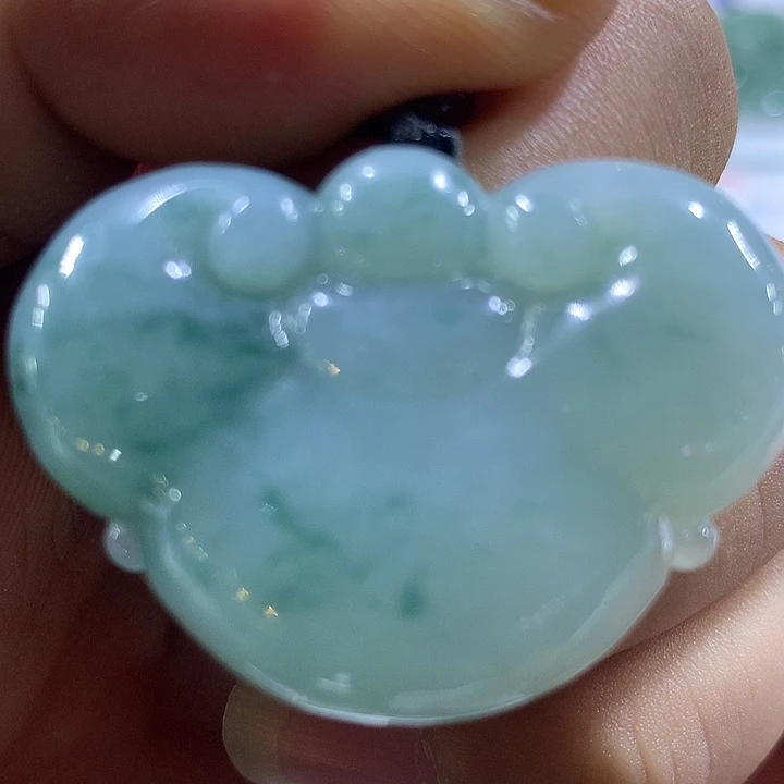 翡翠未镶嵌颈饰天然翡翠A货吊坠