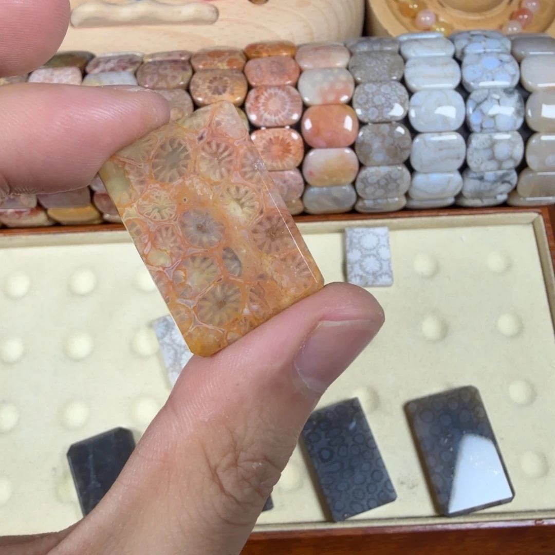 硅化玉未镶嵌珠宝奇石