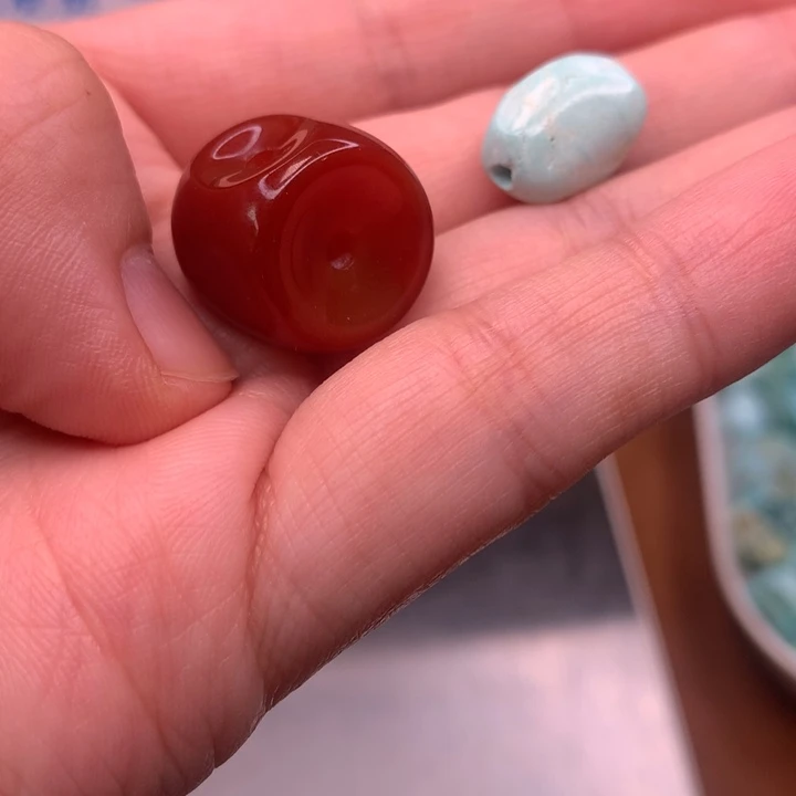 玛瑙/玉髓原矿未镶嵌J****江