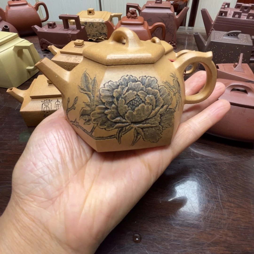 茶壶紫砂黄金段泥160c c