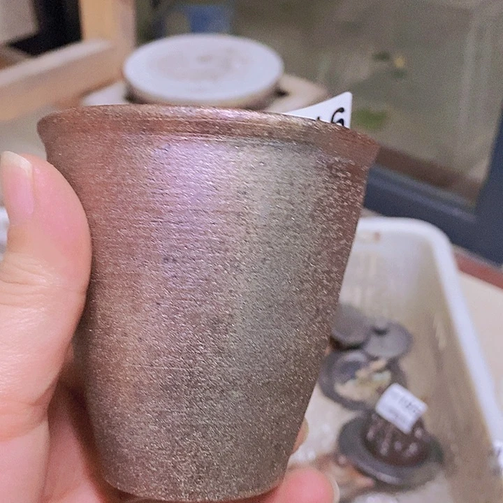 紫砂茶杯柴烧纯手工216