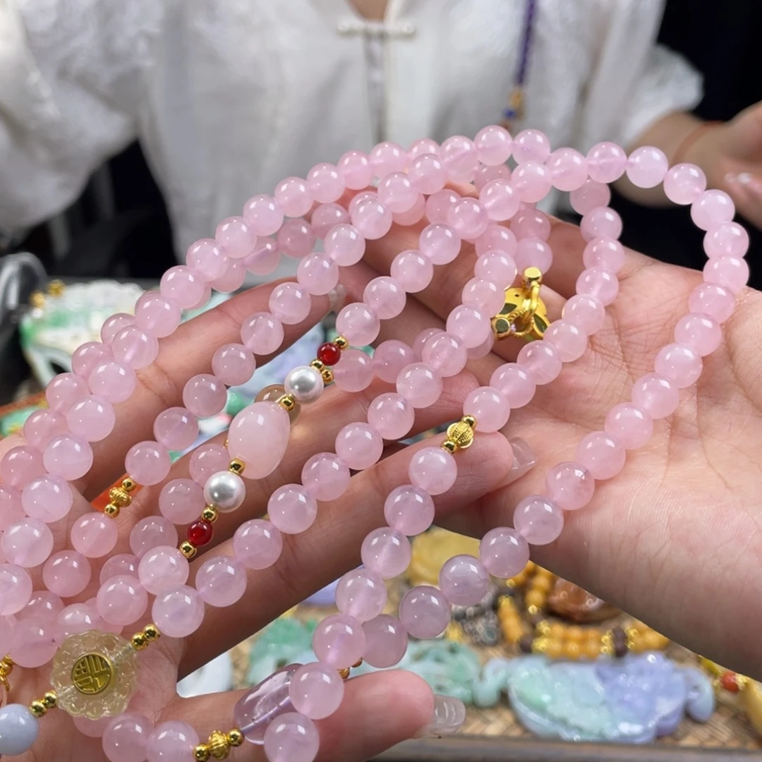 翡翠未镶嵌颈饰正*代编织