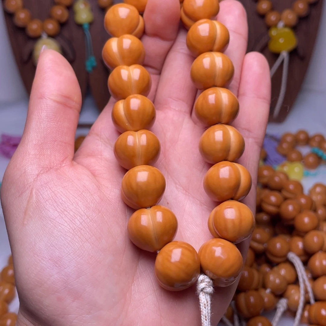 猴头核桃吊坠16手工柯基屁桃手持