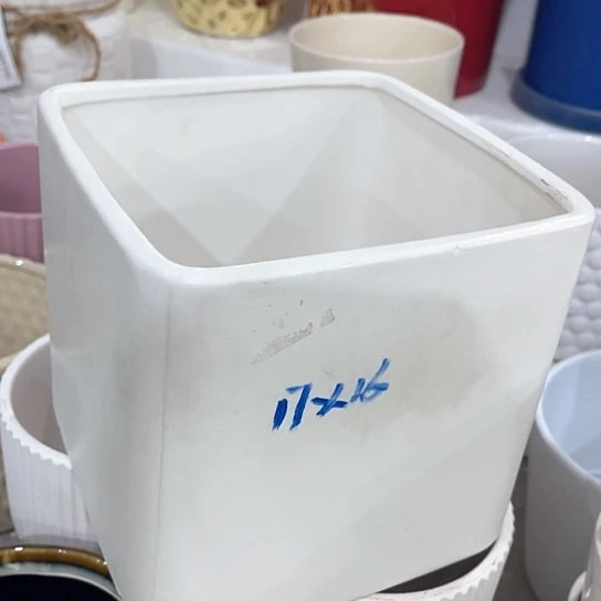 多肉绿植陶瓷花盆9.9包邮