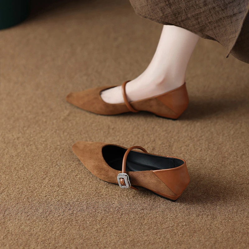 小单鞋女2025开春新款配裙子的秋款秋鞋法式绝美不累脚玛丽珍女鞋