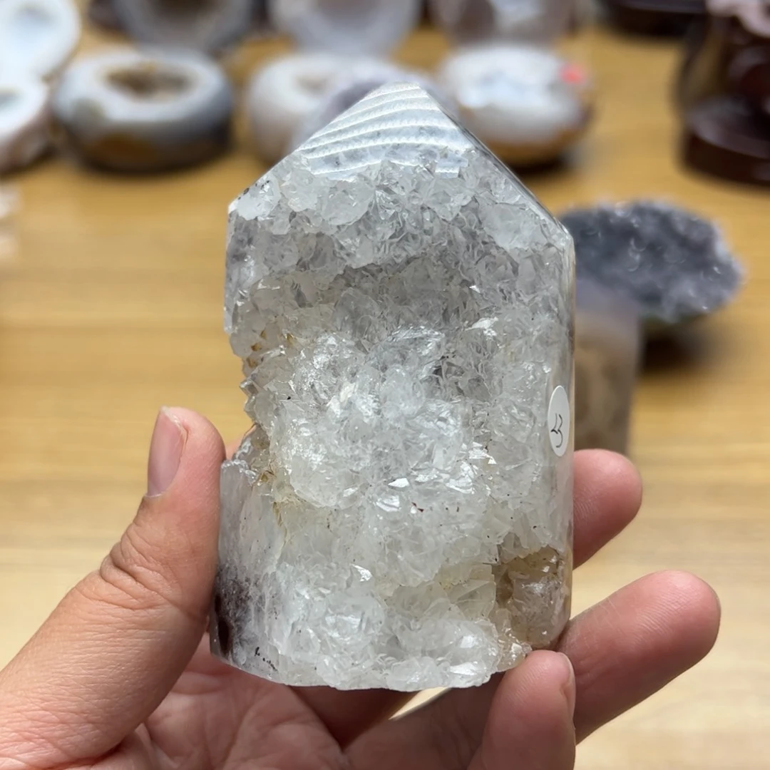 水晶水晶无镶嵌未镶嵌柱子60