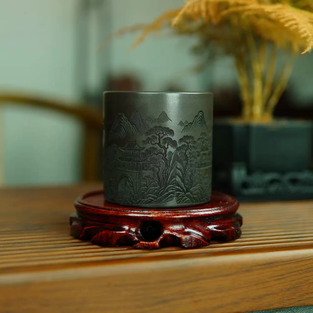 守一轩 原矿石黄水韵江南主人杯200cc