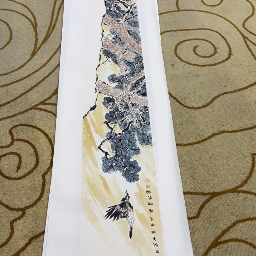 国画王文伟六尺条艺