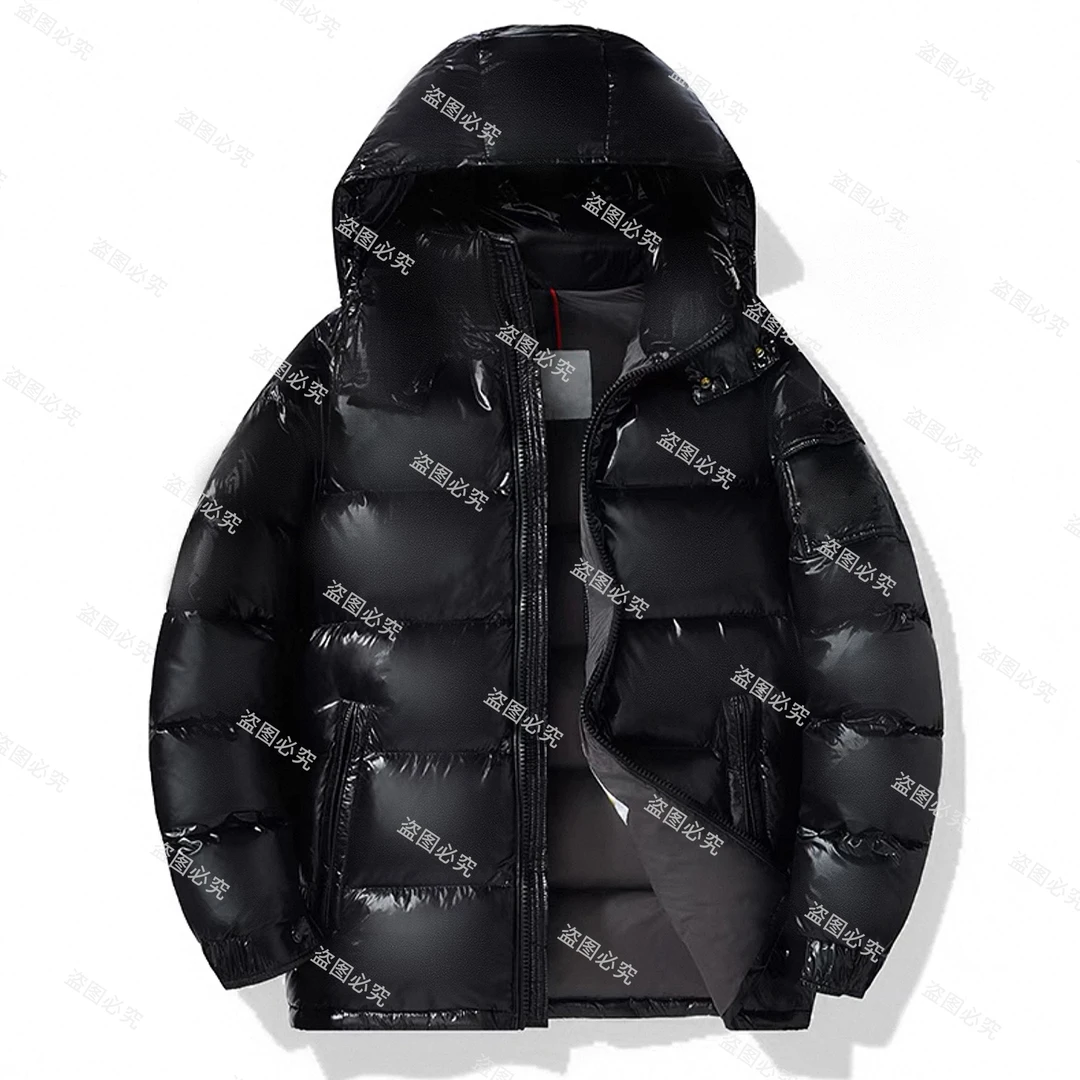 经典百搭锁温保暖连帽男女情侣羽绒服