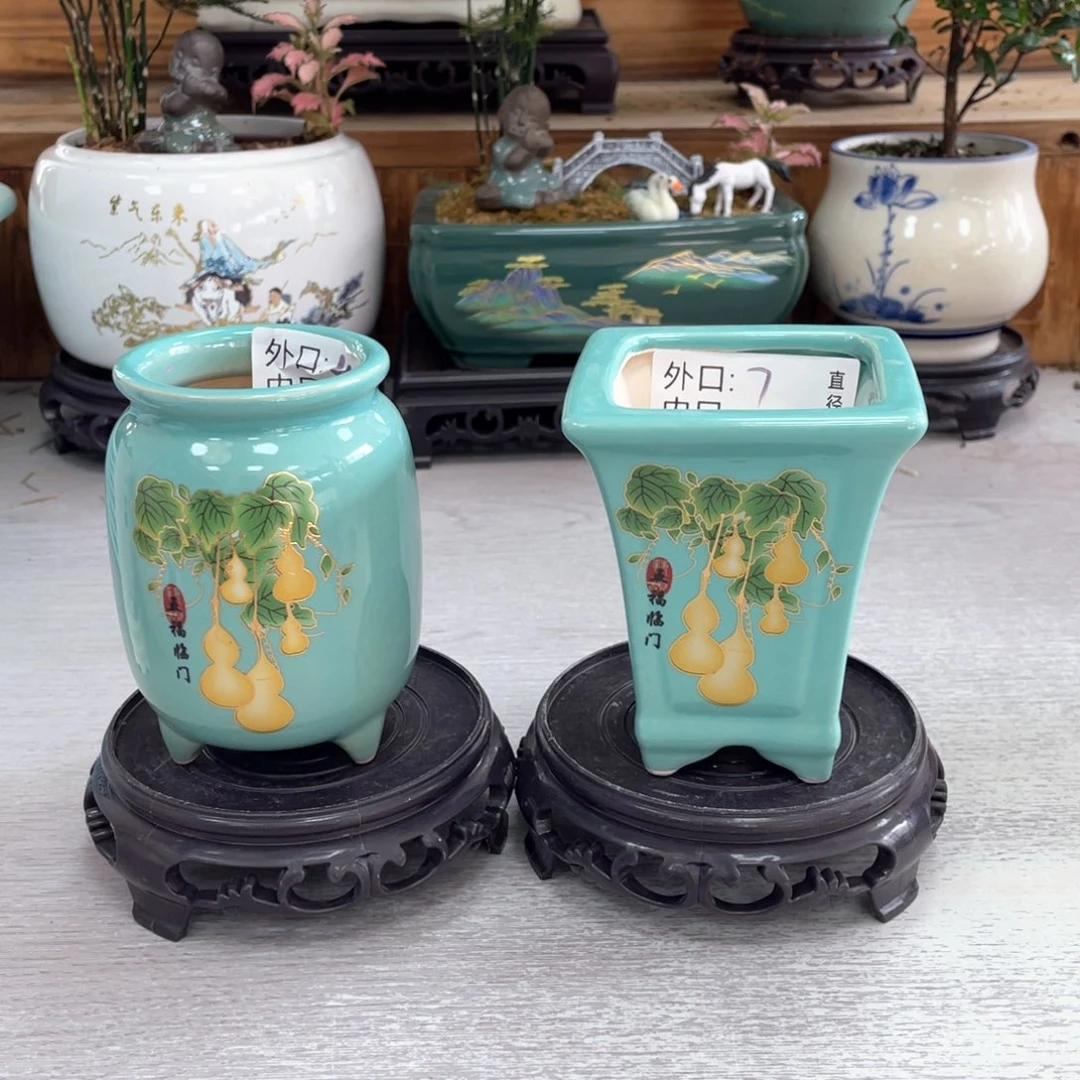 陶瓷花盆陶瓷花盆