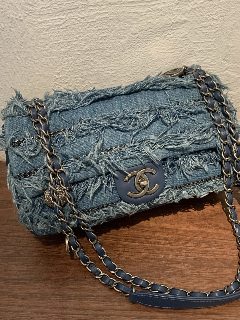 99新 Chanel/香奈儿 HIHI/Chanel 15C流苏银币CF/二店