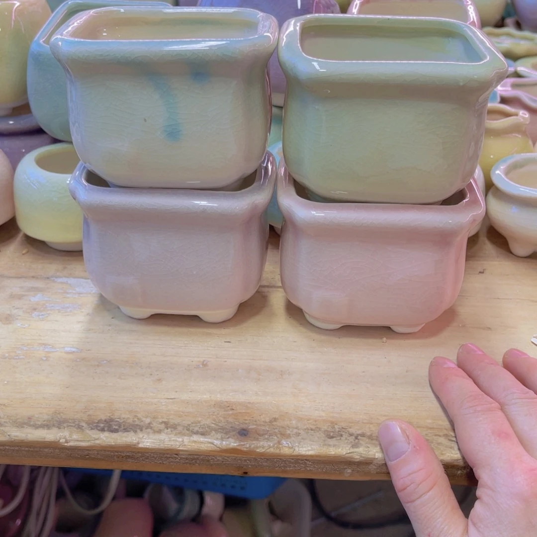 陶瓷花盆当场凑满12包邮