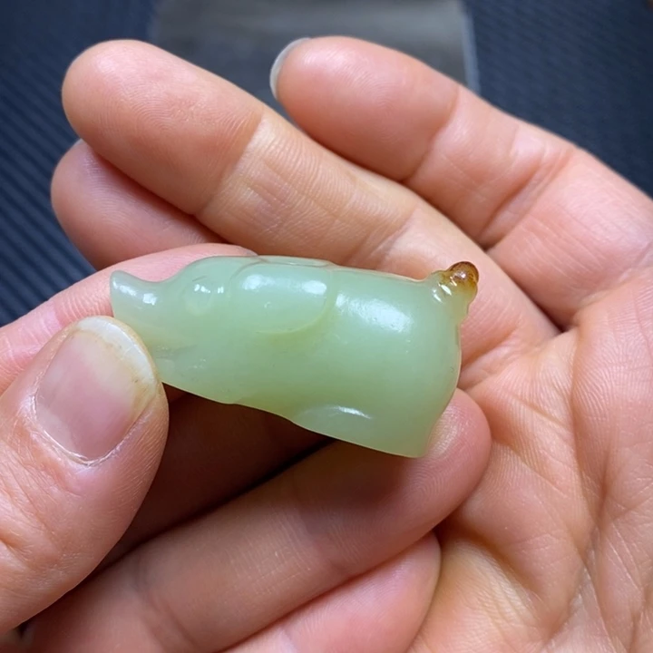 和田玉挂件未镶嵌M*