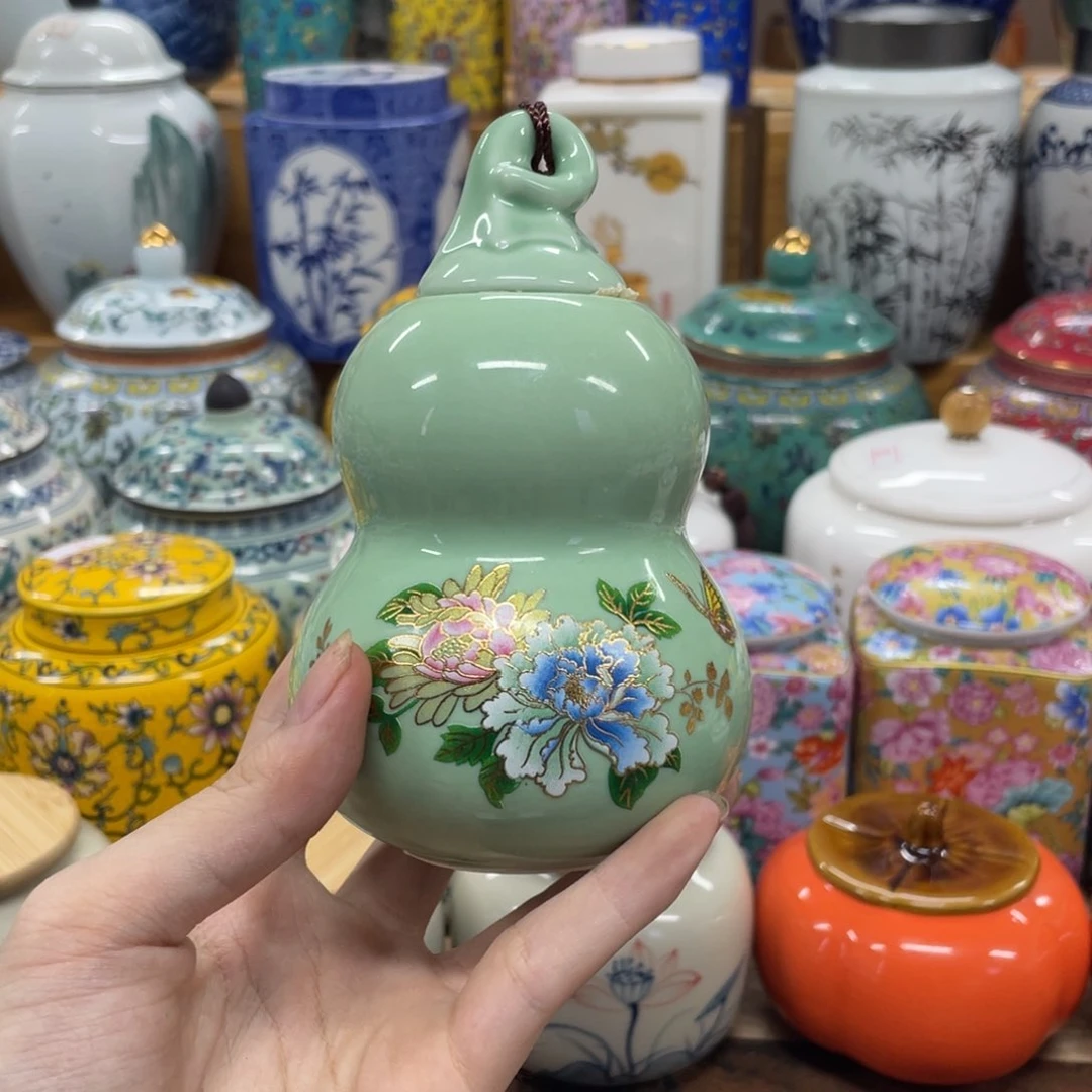 摆件高端茶叶罐密封罐