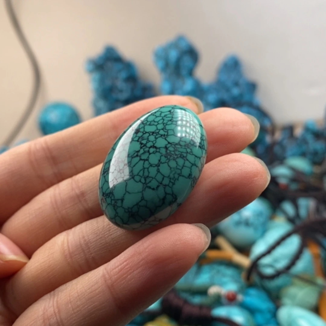 【闪购商品】未镶嵌绿松石珠宝半成品