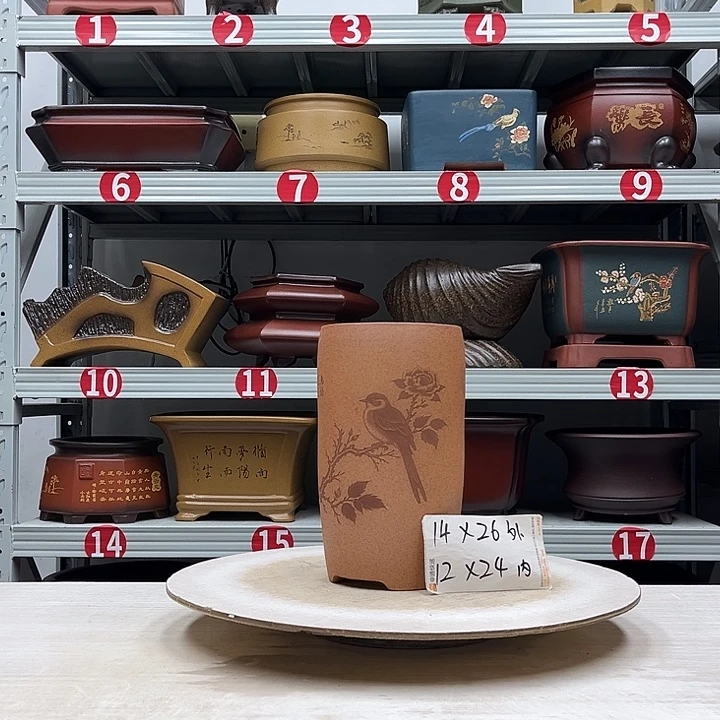 花盆紫砂紫砂花盆