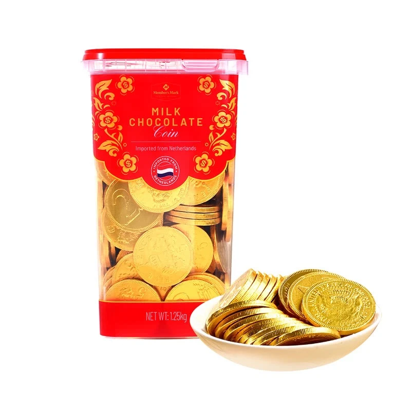 山姆 金币形牛奶巧克力 荷兰进口