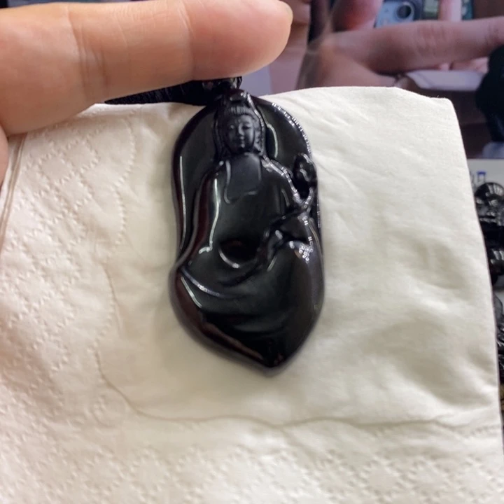 翡翠未镶嵌吊坠(不含链)V1