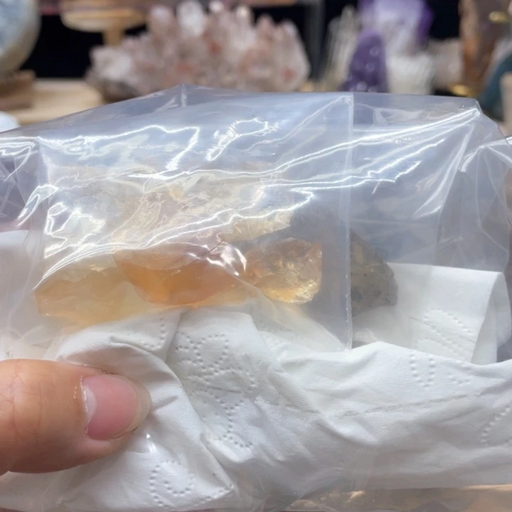 水晶珠宝半成品未镶嵌?***静