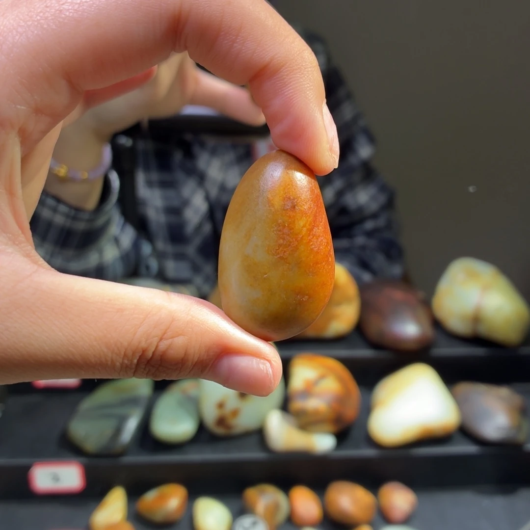 和田玉未镶嵌挂件25.5