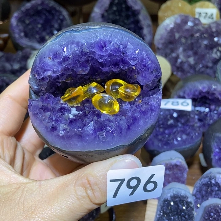 紫晶大型摆件（非配饰）未镶嵌