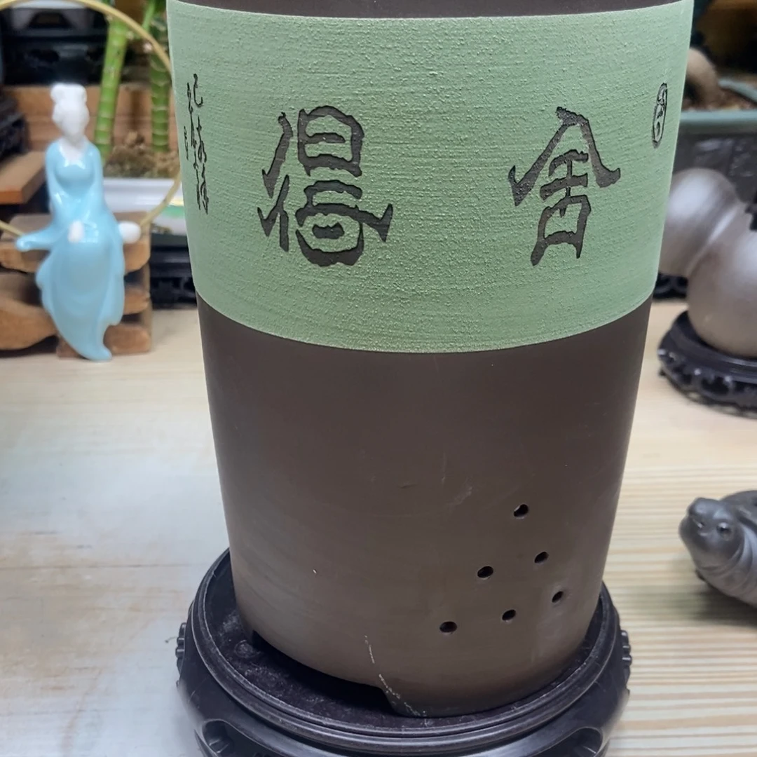 瓷片陶瓷花盆陶瓷艺术