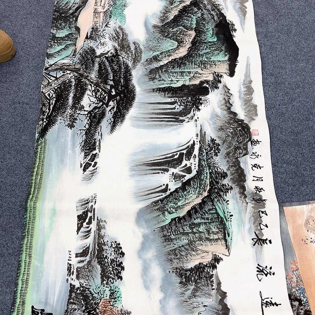 国画纯手绘字画作品