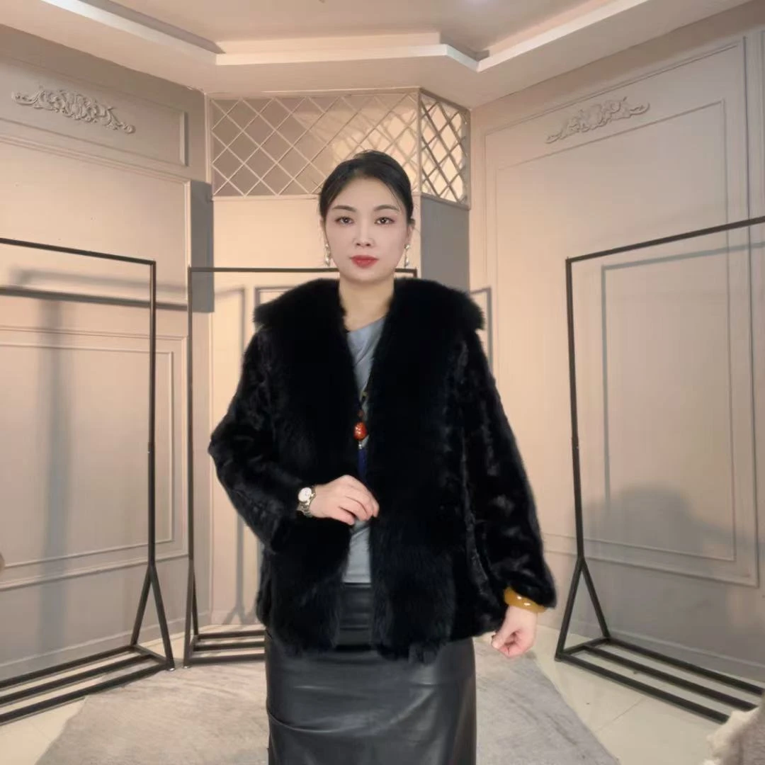 2025时尚百搭加长加肥加大外套