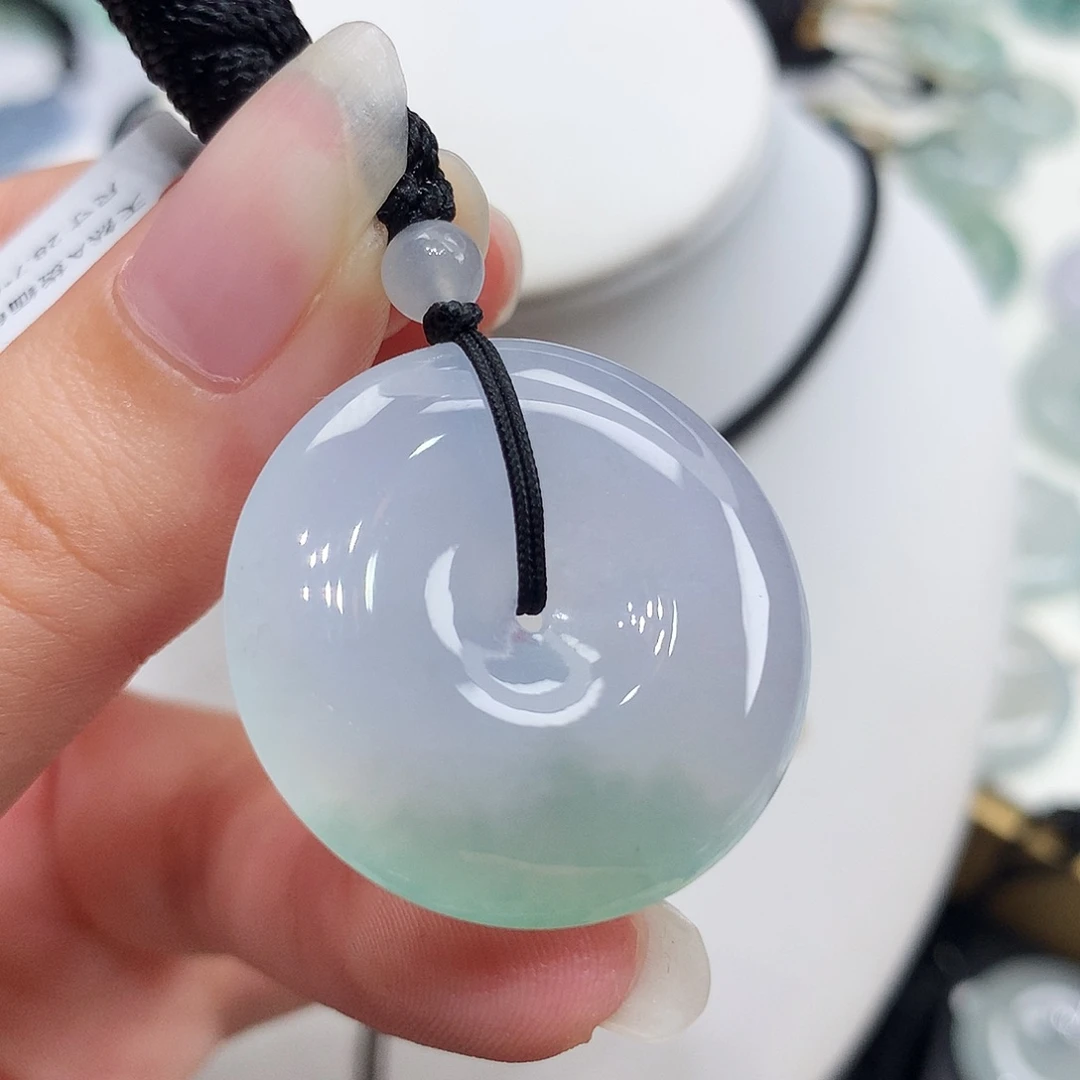 翡翠未镶嵌胸饰翡翠19，28.7/5.7