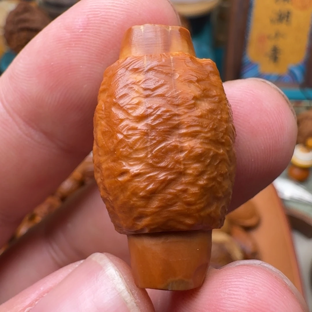 吊坠橄榄核核潮核雕手工制作