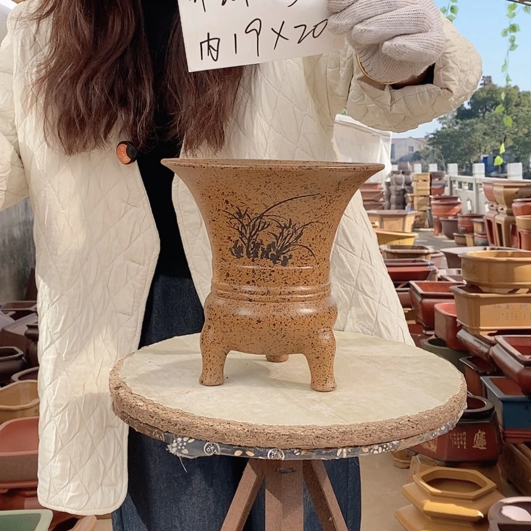 紫砂花盆紫砂花盆