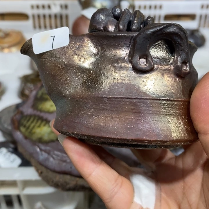 陶摆件柴烧茶器福利