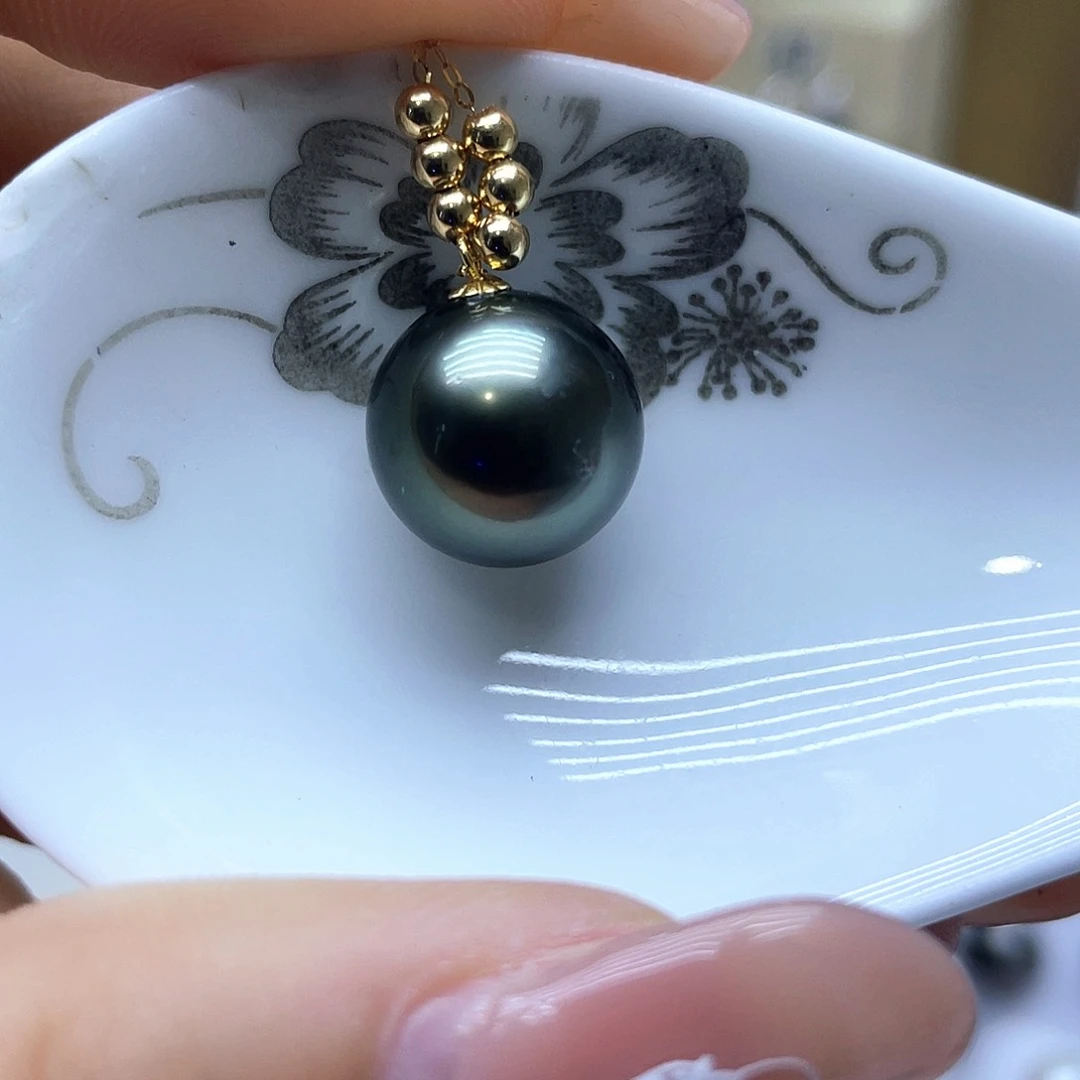 海水珍珠颈饰18K金镶嵌