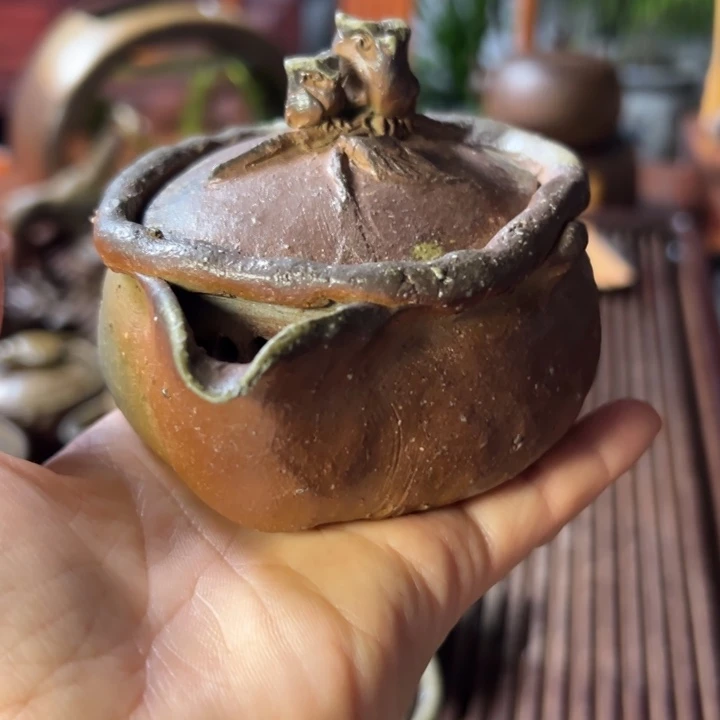 备前烧宝瓶友利幸夫作品