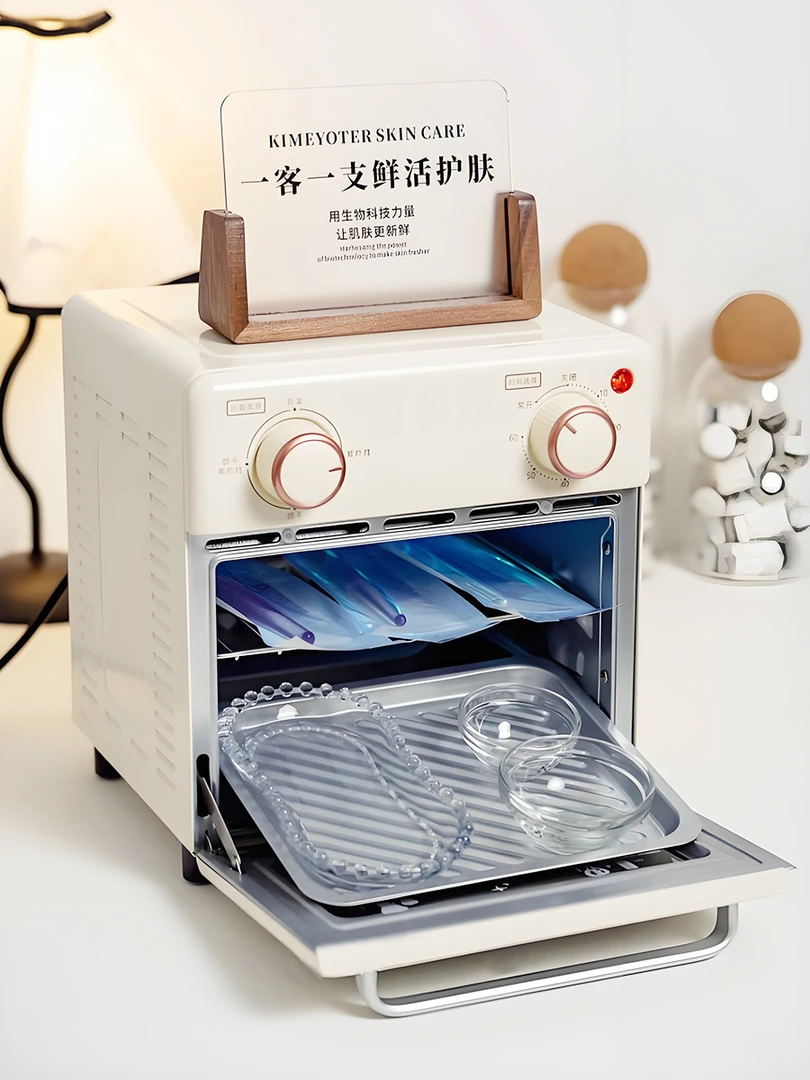 美甲美容店工具消毒柜小型迷你加热烘干紫外线臭氧理发店发廊修脚