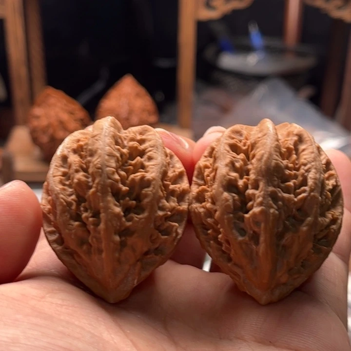 文玩核桃把件楸大胖93