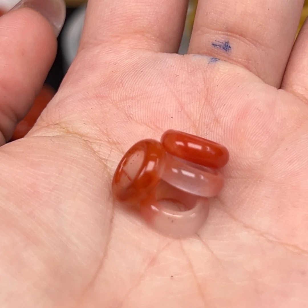 南红玛瑙未镶嵌吊坠(不含链)