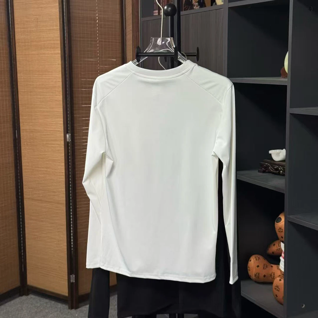 D款轻盈透气长袖T恤时尚休闲户外运动健身上衣