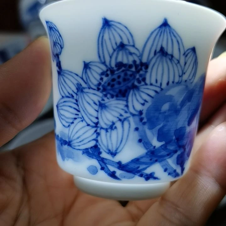 杯张学鸿老师青花