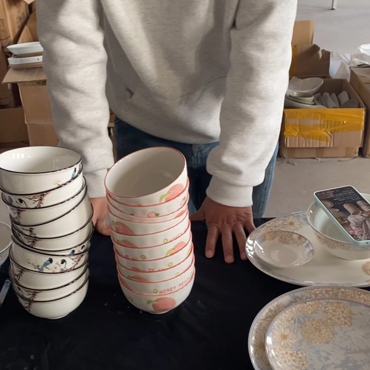 瓷十个米饭碗福利活动不退不换