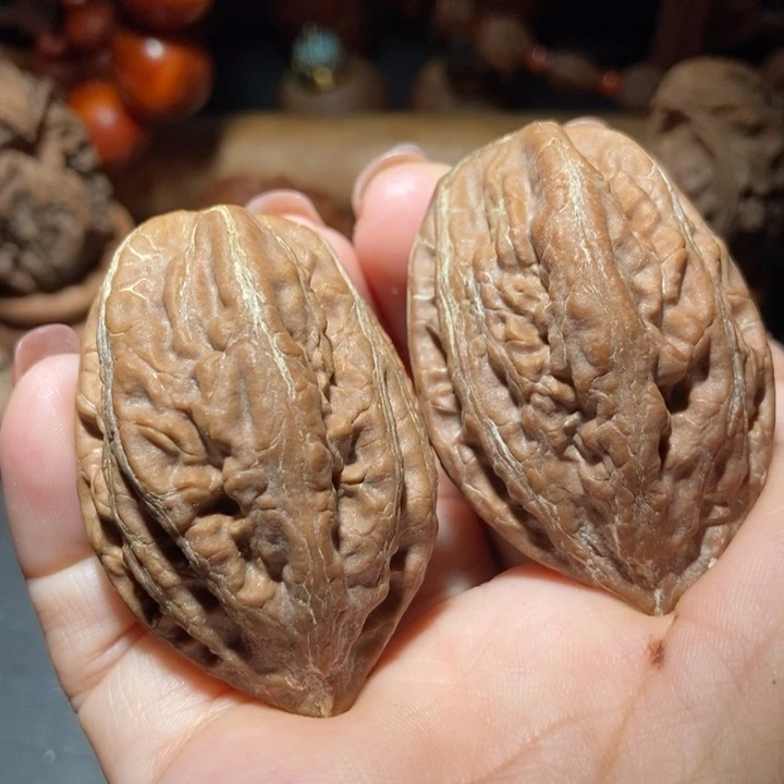 把件文玩核桃东北楸子小雪14