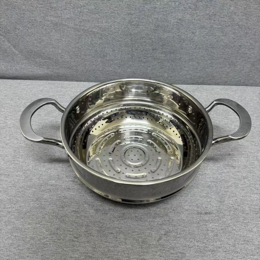 L020 不锈钢双耳蒸屉 22/24/26CM