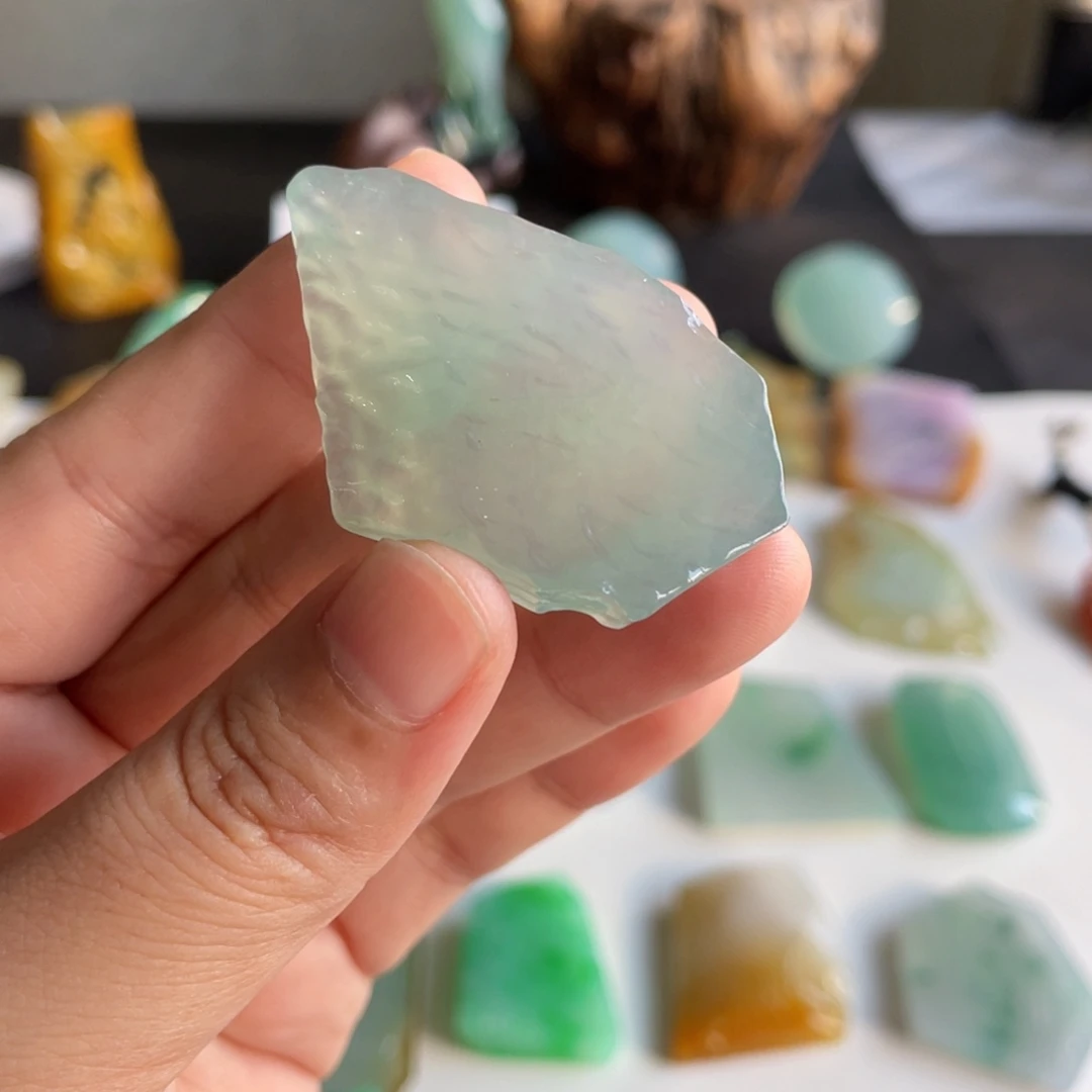 定制翡翠未镶嵌包工