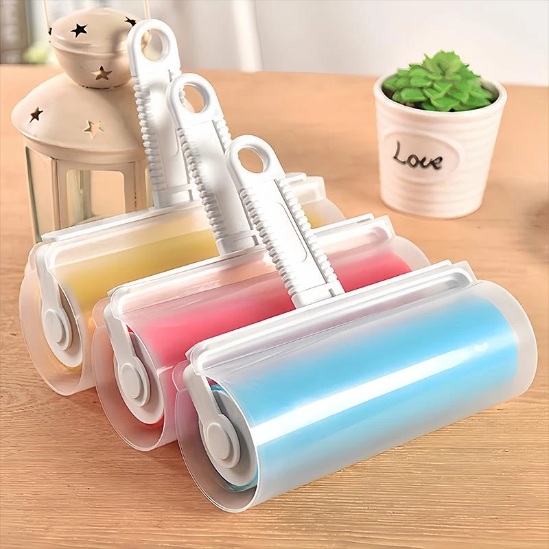 粘毛器滚筒可水洗吸毛器滚刷衣物去毛刷沾毛神器粘尘纸衣服除毛器