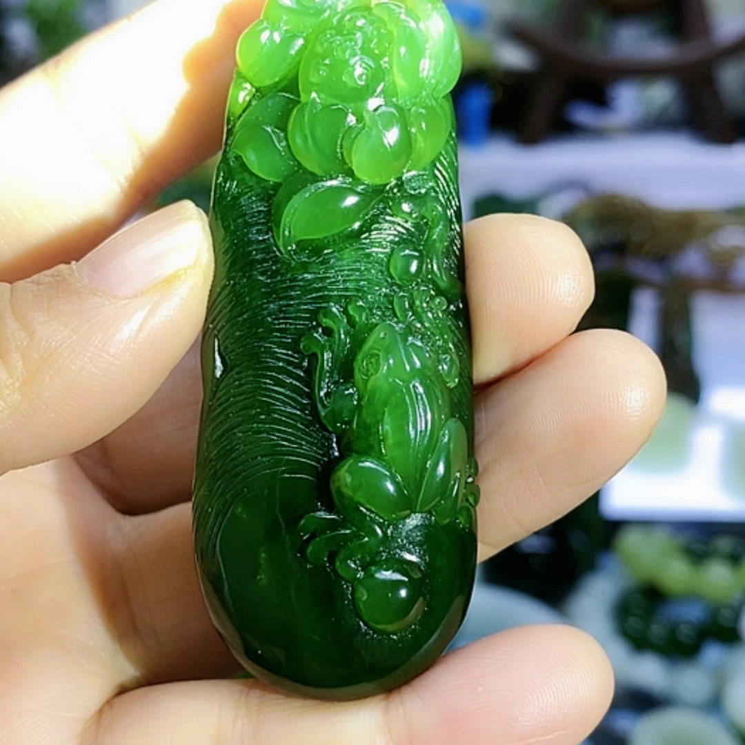 【闪购商品】未镶嵌和田玉（碧玉）挂件