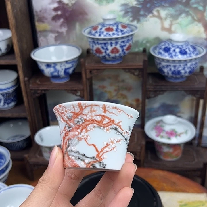 杯子腊梅马蹄杯。