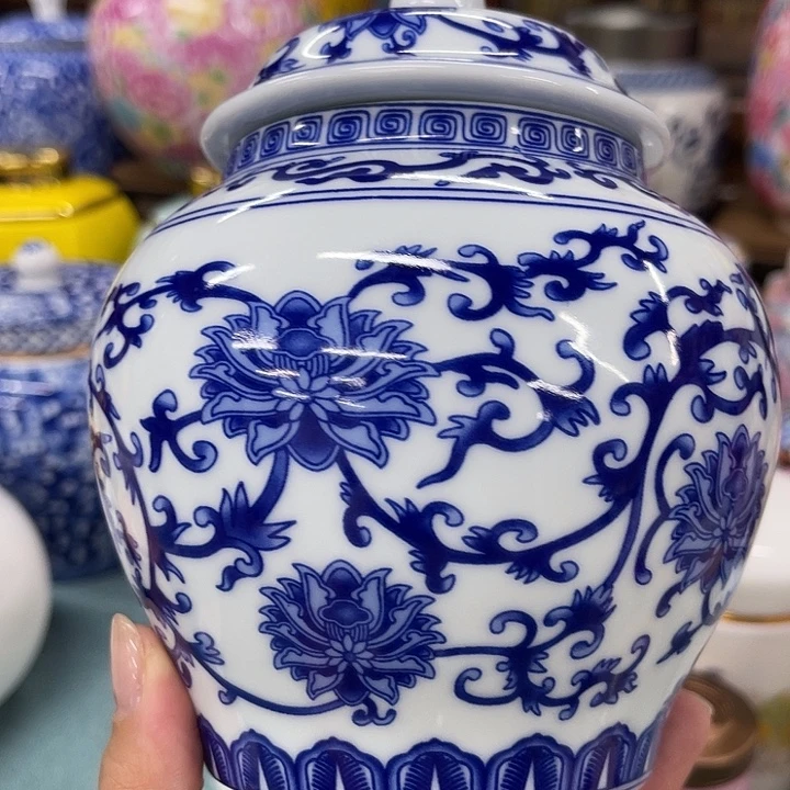 高端陶瓷茶叶密封罐