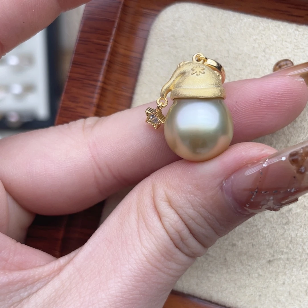 银S925镶嵌颈饰海水珍珠S25